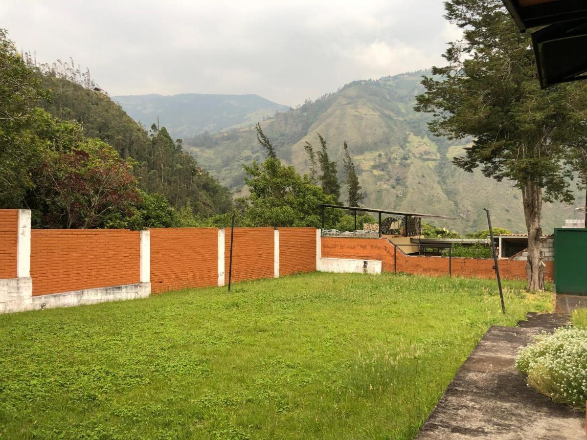 Mountain Chalet - Tungurahua Hot Springs/Aguas Termales Baños Eksteriør bilde